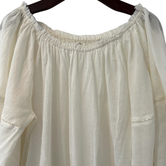 Free people cream bohemian body suit size medium new without tags - Picture 10 of 14